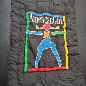American Girl Child Youth‎ Size Sleeping Bag Zippered Pocket NOT Doll Size Vtg